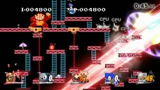 Wii U - Super Smash Bros for Wii U - 75m - Captain Falcon, Meta Knight, Samus, Sonic, Sheik