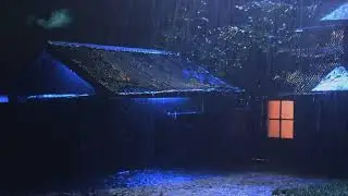 Deep Sleep Rain and Thunder White Noise - 24/7 Live Stream for Ultimate Relaxation