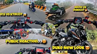 Hyper Ride On City😱||Race Lag gayi R15 Or RR310 Se🤬|| Crazy Bike Race😳#viral #crash #rider