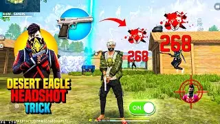 Desert Eagle One Tap Headshot Trick || Free Fire Mein Headshot Kaise Mare || Khuni Gamers