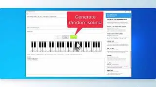 MARKOV CHAIN / Simple music generator