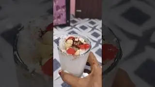 Easy Homemade Lassi recipe / How to make LASSI 🍹🍸 #shorts #lassi #dahi #summer #summerdrink #drink