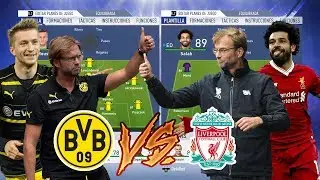 EQUIPO DORTMUND DE KLOPP VS EQUIPO LIVERPOOL DE KLOPP | Experimentos fifa 19