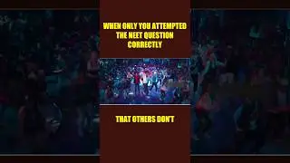 ✅ When Only You Attempted The NEET Question Correctly 🧾✅🕺💃 #neet2024 @BiologyNEET