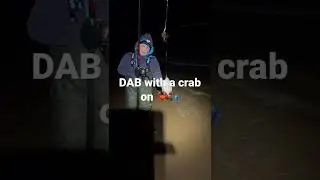 10 year old night fishing 🎣🦀
