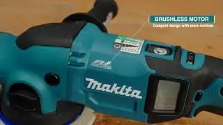 MAKITA DPO600 18V LXT BRUSHLESS 150MM RANDOM ORBIT POLISHER