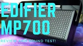 Edifier MP700 Bluetooth Speaker Review and Sound Test!