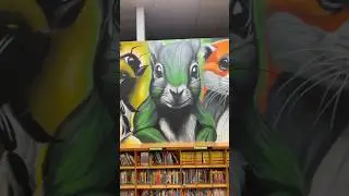 China Grove Elementary #school #houses #mural #art