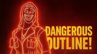 Dangerous red criminal Outlining | Shocking Art | ojhakul_409@paramart@Paramarts