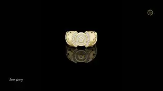 Openwork Cutout Band with Circular Pave Cluster Ring #usa #ring #ivevar #viralvideo