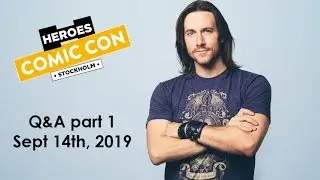 Matthew Mercer Q&A #1 @ Stockholm Comic Con, Sweden [Spoilers C2E77]