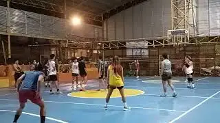 Bentedos Balebolista Crossover match between rank1 vs rank4 win by rank1 (25 - 20)
