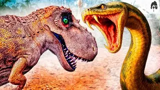 the isle - MAGNA REX Family Hypo Devourer! I found TITANOBOA! I faced Trio of Hypos!
