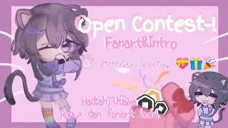 Open contest intro dan art-! 💜 ~ Special Birthday! ~