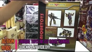 【AR 】 Unique Toys Stellar Warrior M-02 Gahz'ranka quick play video in 3min!!!