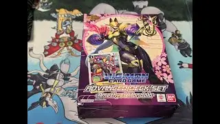 Digimon TCG Sakuyamon Advanced Deck Amethyst Mandala opening