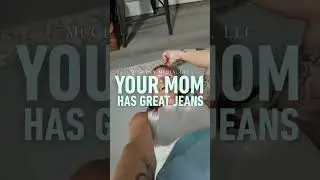Your Mom has great jeans 😜. #americaneagle #denim #fashion #creativecampaign #greatjeans