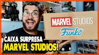 COMPREI UMA CAIXA DE FUNKO POP DA MARVEL STUDIOS
