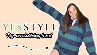 HUGE $150+ YesStyle try-on haul + cute jewelry
