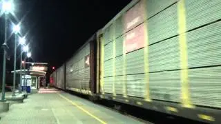 Two Trains at the Elk River Northstar Station 10/14/15