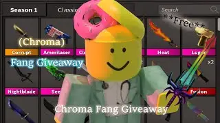 Roblox | Mm2 Chroma Fang Giveaway (Read Description)  Murder Mystery 2