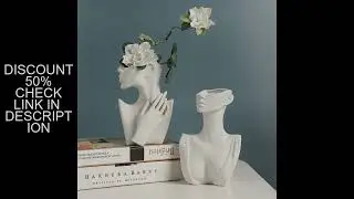 Woman Body Model Vase Nordic Style Ceramic Modern Body Art Vase Home Decor Creative Flower Pot Livin