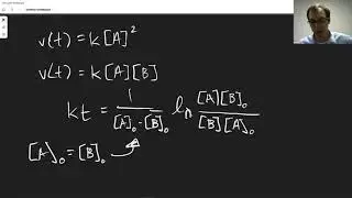 Chapter 28: Second Order Reactions with Two Reactants | CHM 307 | 131