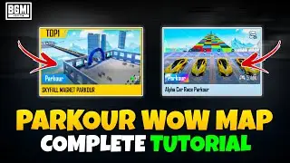 BGMI Wow Mode Parkour Map Tutorial | How to Create Parkour Map | How to make Parkour Map in WOW MODE