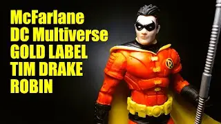 McFarlane Tim Drake Robin Gold Label DC Multiverse DC Comics Action Figure Unboxing and Review