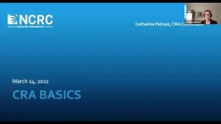 Community Reinvestment Act Basics