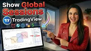 How to Show Sessions New York, London, Asia on TradingView Charts