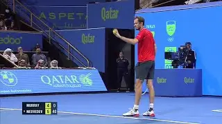 Andy Murray vs Daniil Medvedev Highlights ATP QATAR OPEN 2023 FINAL