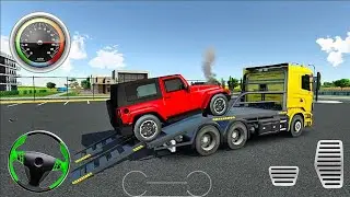 Construction Truck Transport Simulator 3d  - Transport Million Dollars Supply - Android Gameplay 