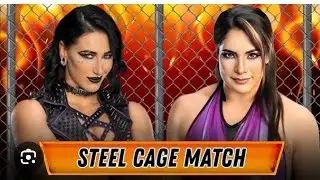 Wwe Rhea Ripley Vs Raquel Steel Case Championship Full Match Gameplay Wwe2k24