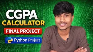 How To Calculate CGPA | Python Project | #princeprojecthub 