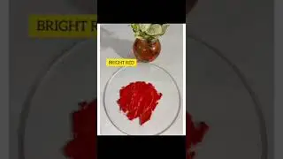 Bright Red whipping cream icing #shorts