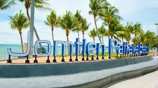 [4K] JOMTIEN BEACH / PATTAYA /  THAILAND / 15 December 14.00