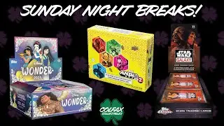 Sunday Night Breaks! Star Wars, Disney, Marvel, WWE! AB110 - 113