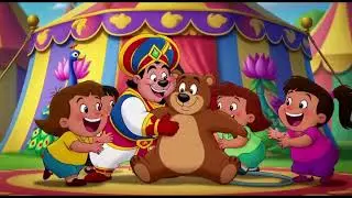 Kalu Madari Aaya | कालू मदारी आया | Fun Poem Rhymes with Cartoons | Papa Kids TV #kalumadariaaya