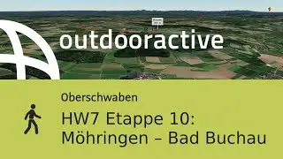 Wanderung in Oberschwaben: HW7 Etappe 10: M&ouml;hringen &ndash; Bad Buchau