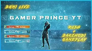 Live RR With More Bahas(Morbius) | Bgmi Live | Gamer Prince YT #bgmi #rushgameplay #bgmilive