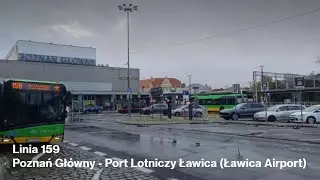 Linia 159, Poznań Główny-Port Lotniczy Ławica, Solaris Urbino 18 IV #1914