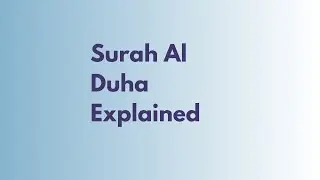 🌅 Surah Ad-Duha Explained: Hope After Darkness! ✨ | Uplifting Qur'an Stories 📖