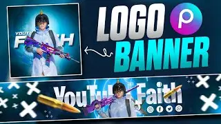 Make This Amazing Gaming Logo In Picsart 🔥 Like @YouTubeFaithPUBG