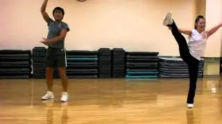 エアロビ練習　GEOFITNESS AOMORI
