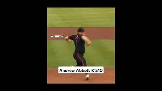 Andrew Abbott 10K'S vs Boston Red Sox  🔥