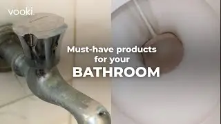 Must-Have Products for Your Bathroom: Vooki Cleaning Essentials!