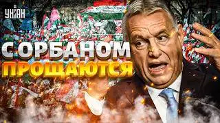Громкая ОТСТАВКА Орбана! У дружка Путина ЗАБИВАЮТ власть: его дни СОЧТЕНЫ. Поднялась вся Венгрия