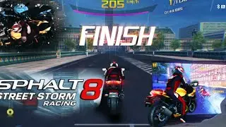 Asphalt 8 gameplay bike racing crazy 