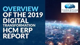 Overview of the 2019 Digital Transformation HCM ERP Report